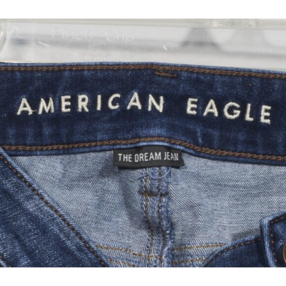 American Eagle Outfitters The Dream Jean Jegging Distressed Jeans Size 2 Regular - Picture 3 of 5